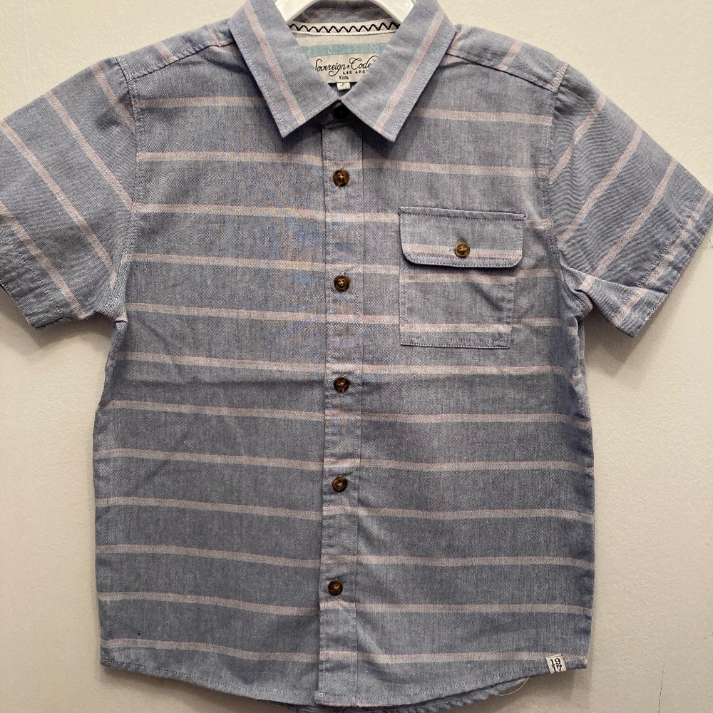 Sovereign Code Short Sleeve Button Down Shirt